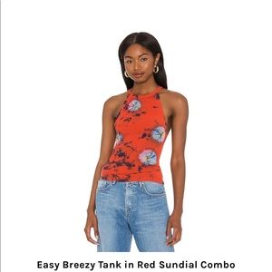 We The Free tank Size Small ribbed ‘boyfriend ‘ tank. EUC